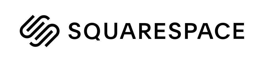Squarespace logo, black logo on white background.