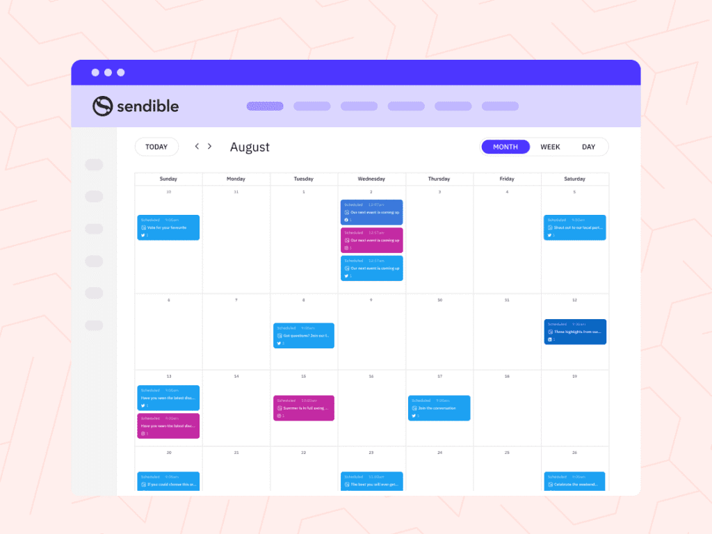 Sendible Social Media Scheduler